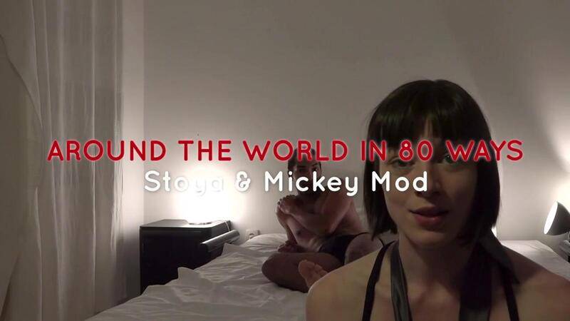 stoya - around the world in 80 ways episode 08 beograd with mickey mod 2016 #homemade #sextape #pale #emo #suicidegirl #goth 