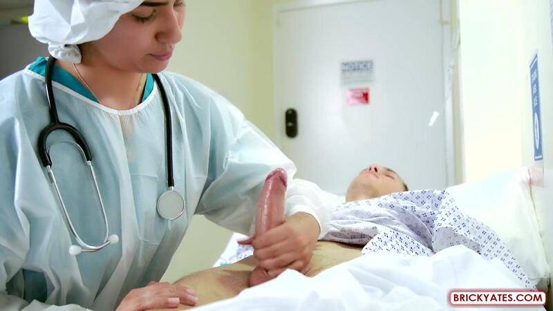 aleksa casual erection treatment from a nurse #handjob 