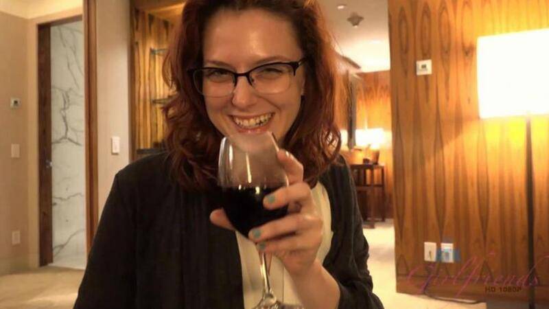 emma evins - a little wine, a peek of her hairy bush and you creampie her #glasses #hairypussy #panties #pov #lingerie atk girlfriends