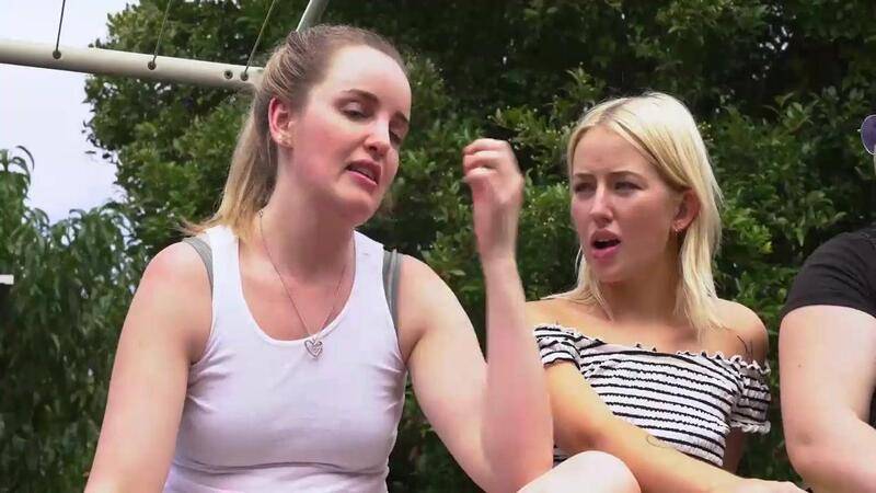 charlie forde and billie - lesbian - blonde - brunette - feet first interview