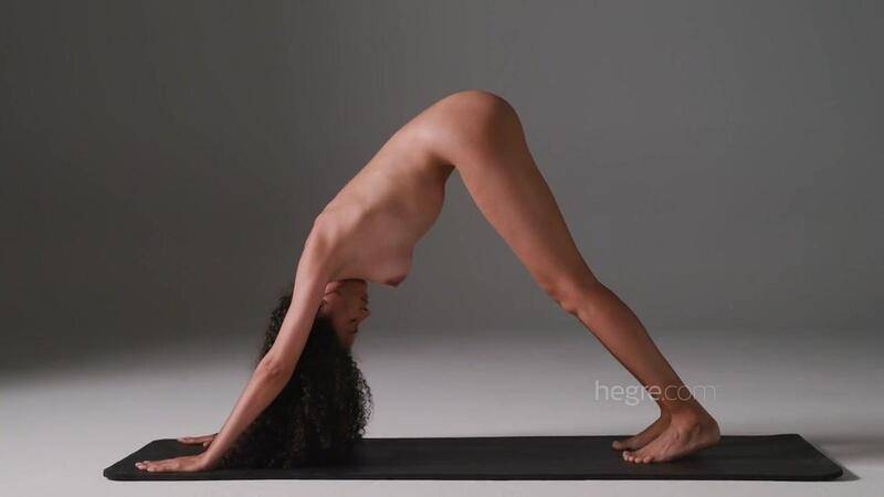 teti #nude #yoga and meditation